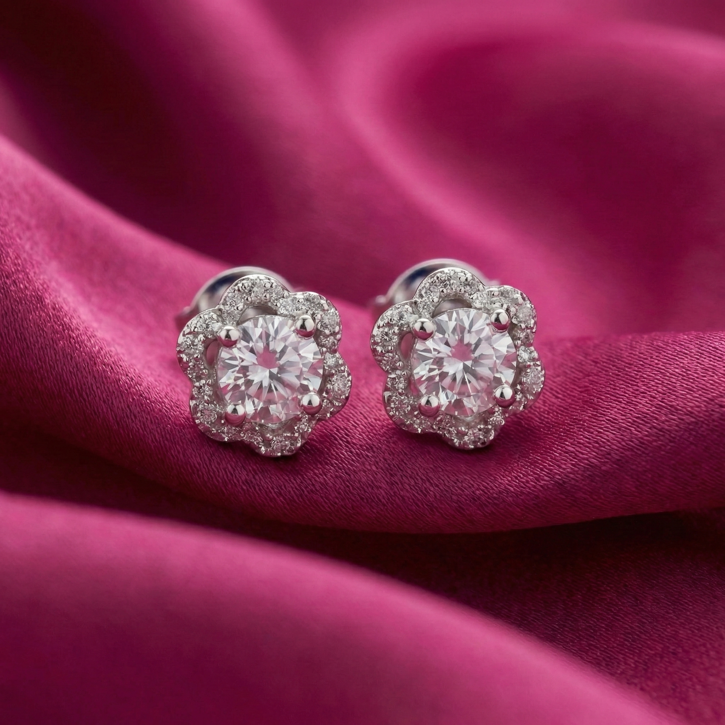 Bliss Silver Earrings (Medium)