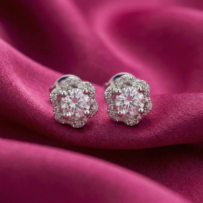 Bliss Silver Earrings (Medium)