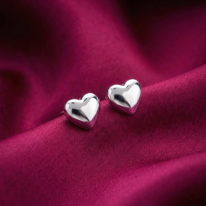 Young Love Silver Earrings (Small)